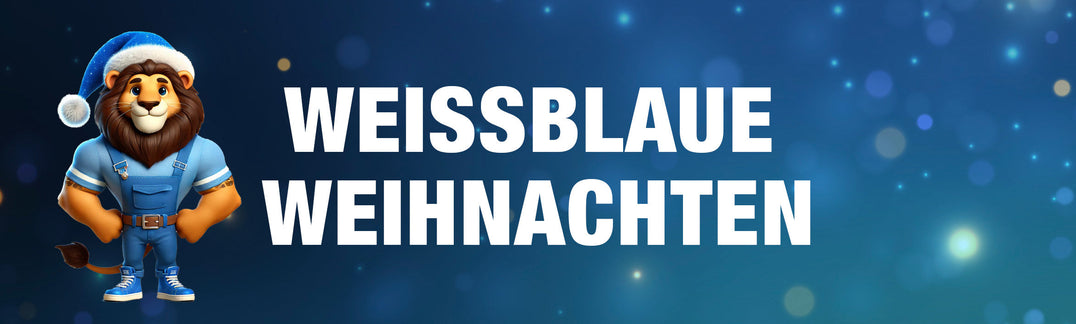 Weißblaue Weihnachten