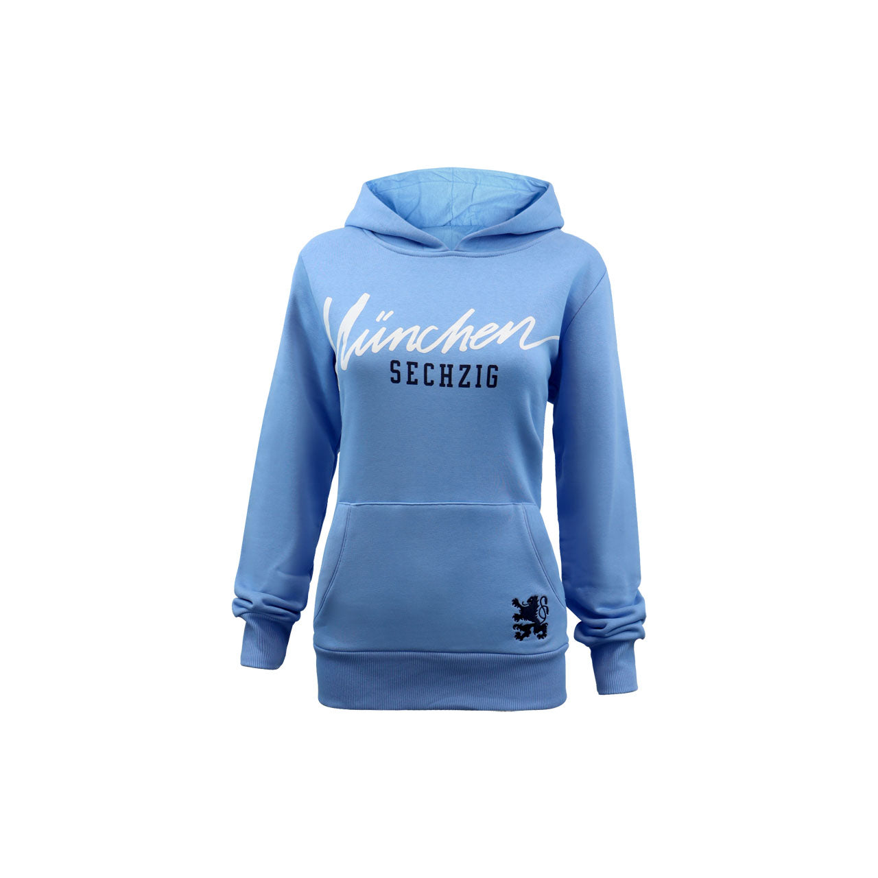 Lady Hoodie München Sechzig hellblau