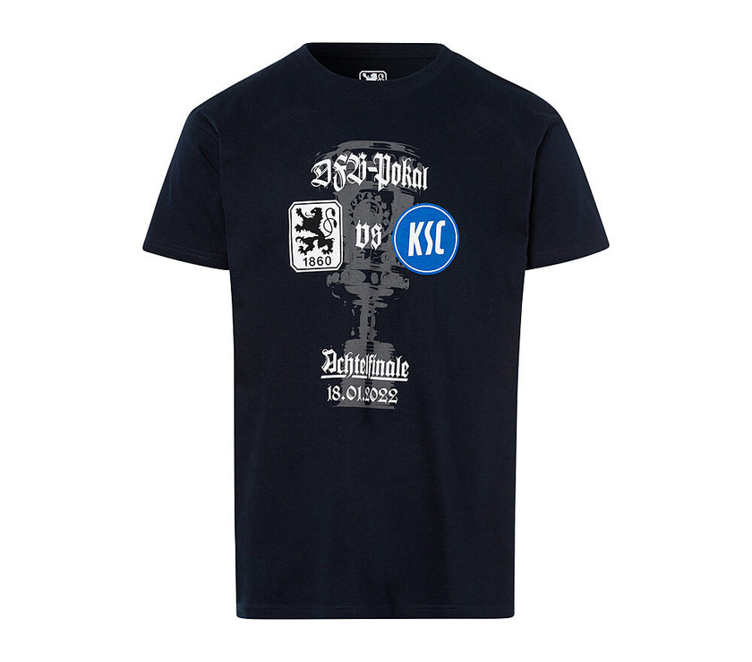 T-Shirt DFB-Pokal 1860 - KSC