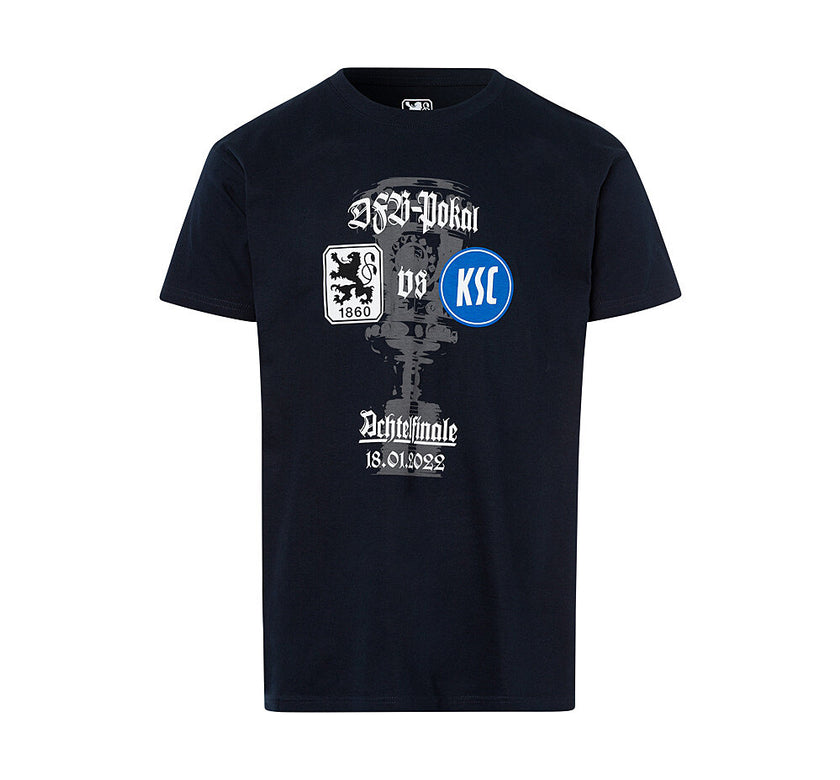T-Shirt DFB-Pokal 1860 - KSC