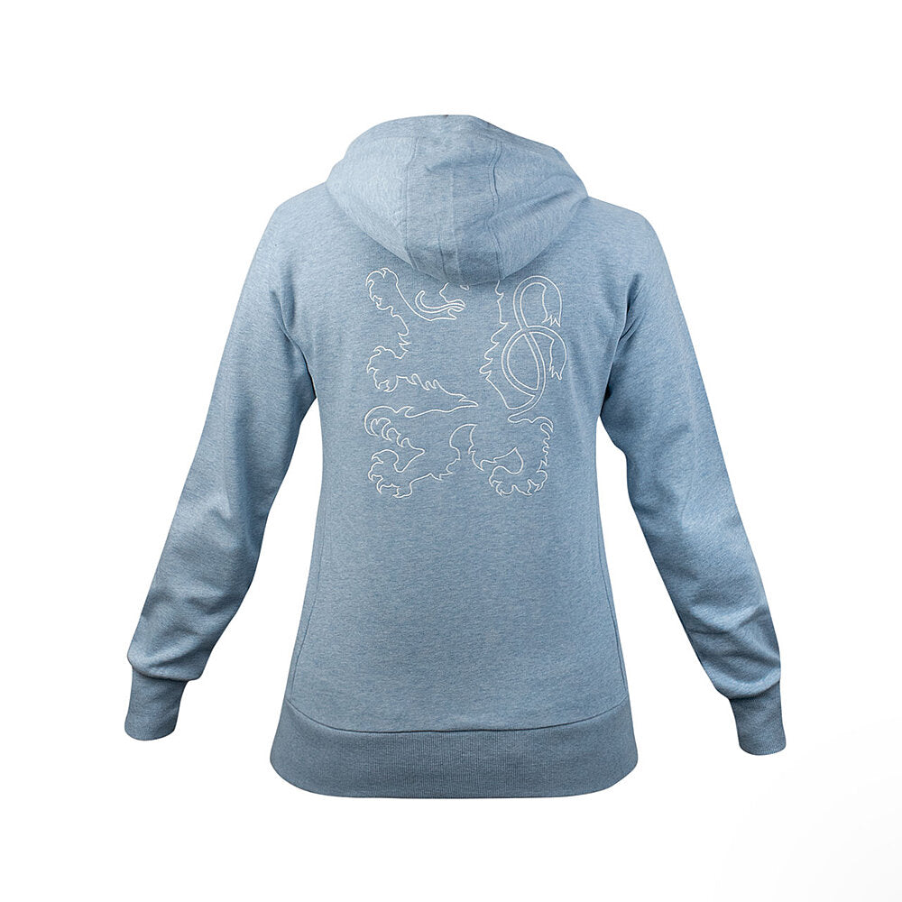 Lady Hoodie Sechzig hellblau