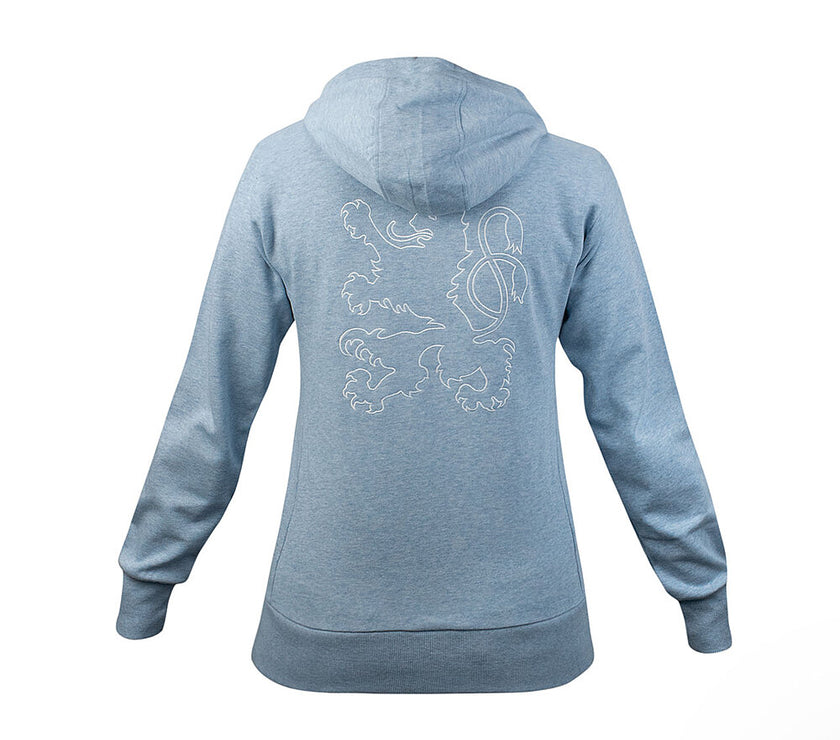Lady Hoodie Sechzig hellblau