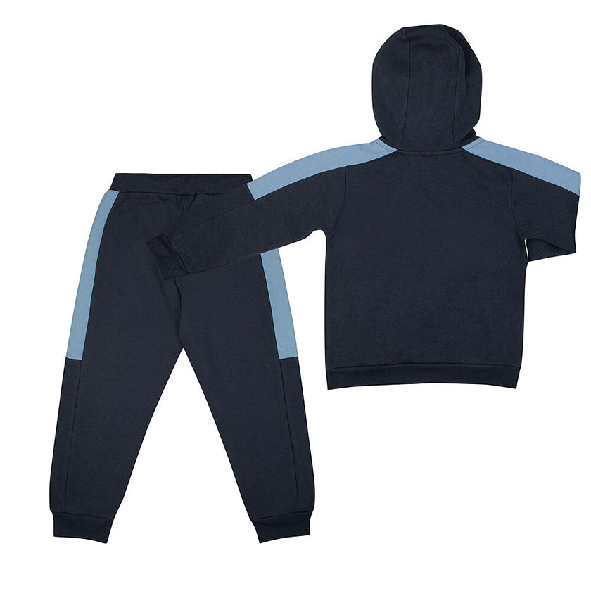 Kinder Jogginganzug Logo marine