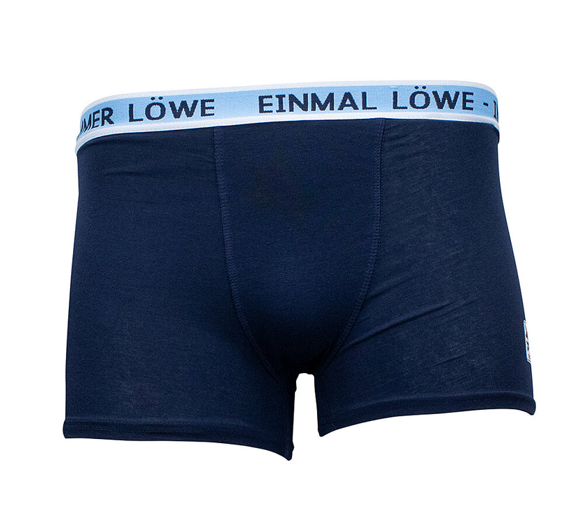Boxer-Short 2er-Set anthramelange/marine