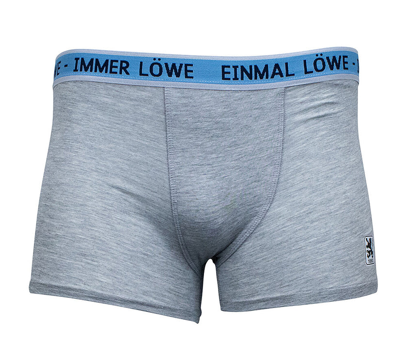Boxer-Short 2er-Set anthramelange/marine