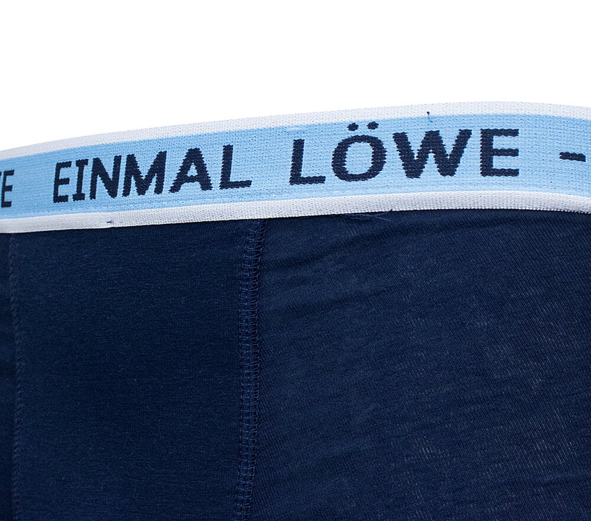 Boxer-Short 2er-Set anthramelange/marine