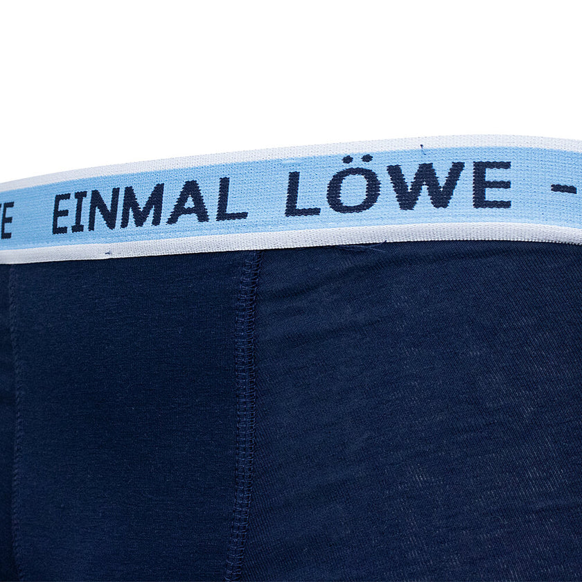 Boxer-Short 2er-Set anthramelange/marine