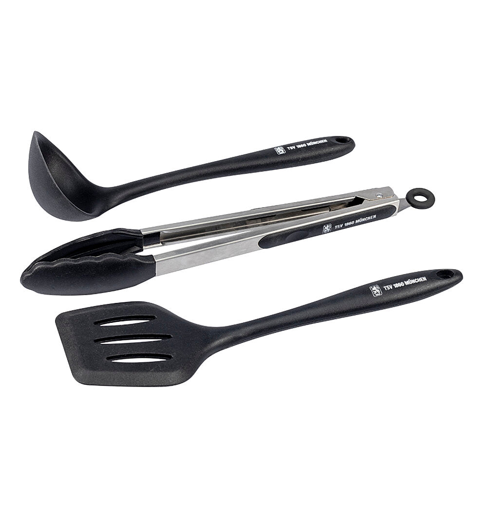 Küchenhelfer 3er-Set schwarz