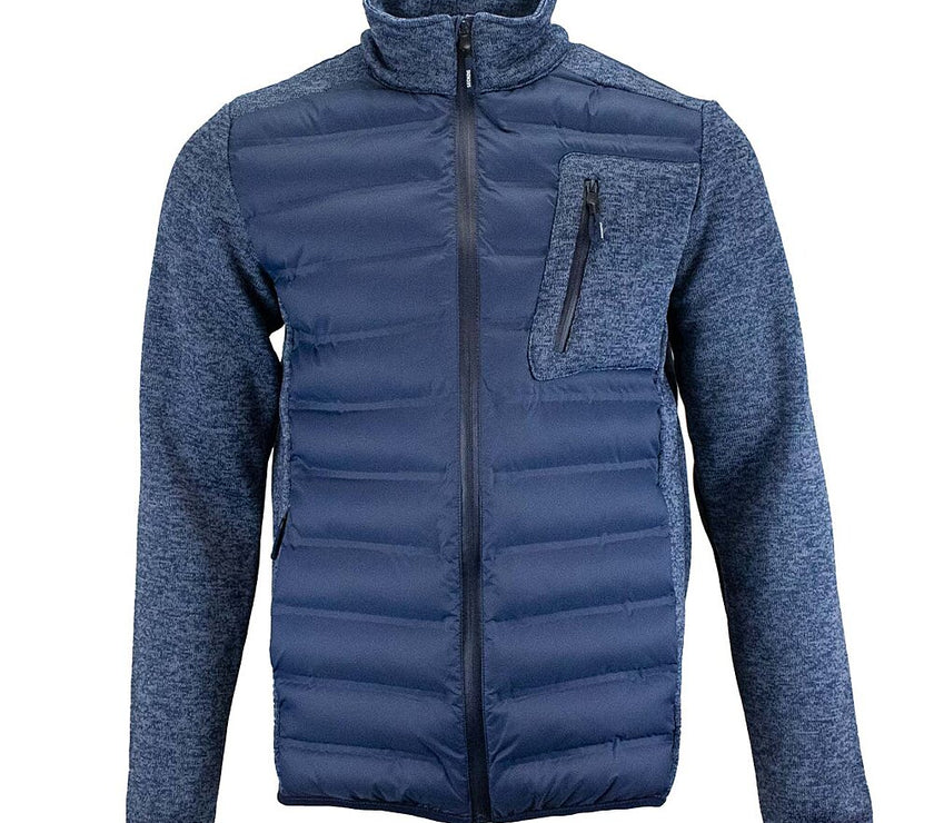 Strickfleecejacke Logo
