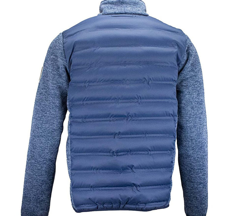 Strickfleecejacke Logo