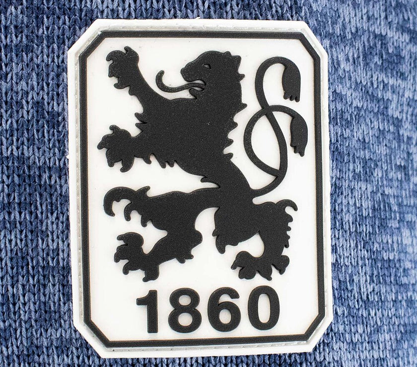 Strickfleecejacke Logo