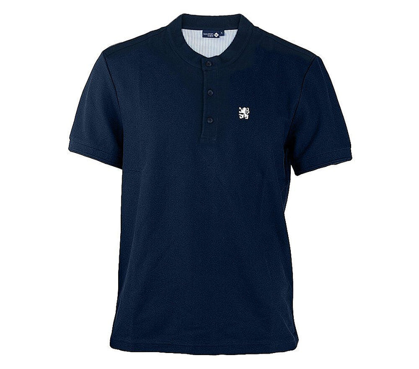 Poloshirt mit Stehkragen BC