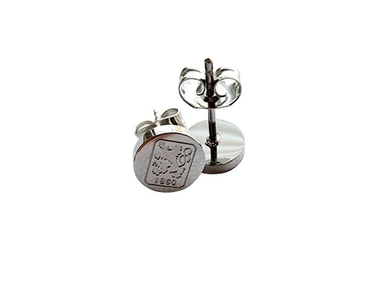 Ohrstecker Logo 2er-Set rund