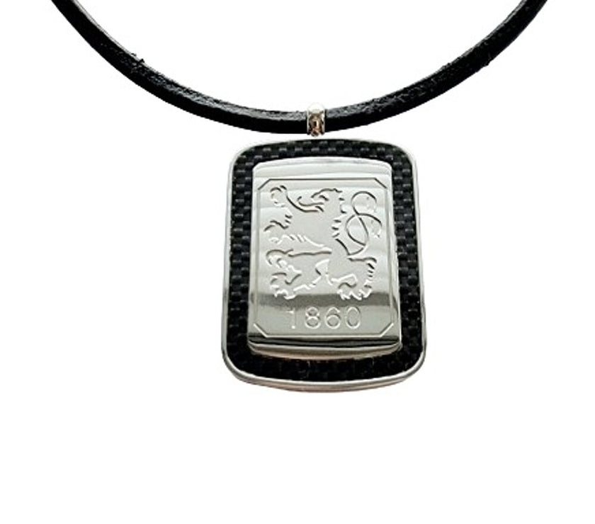 Lederkette mit Dog Tag