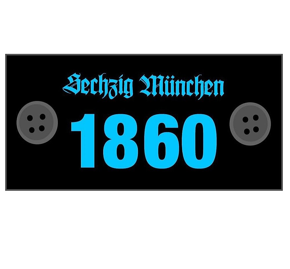 Plakette 1860 München