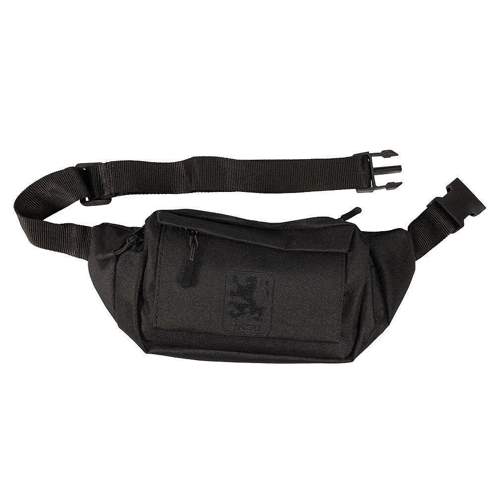 Gürteltasche Emblem schwarz