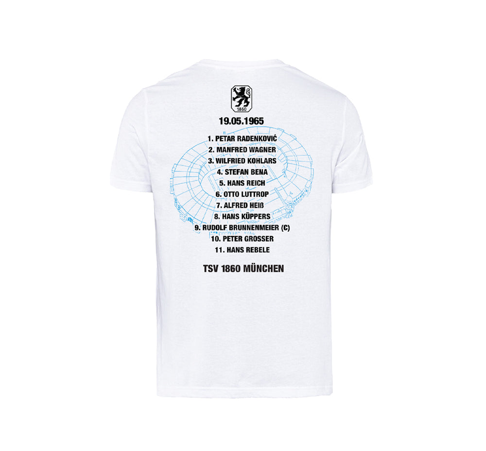 T-Shirt 60 Jahre Wembley weiß