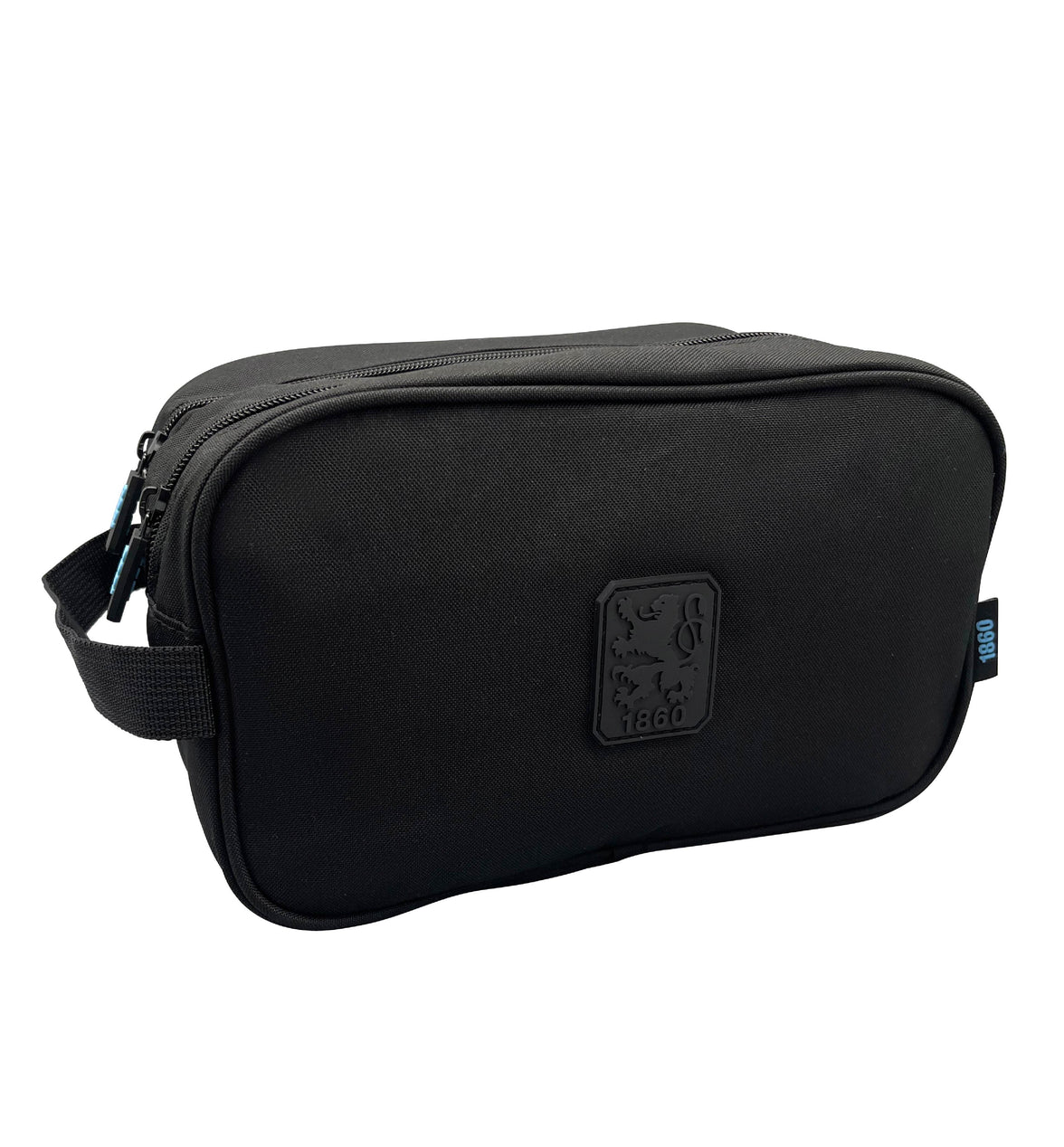 Kulturbeutel Emblem schwarz