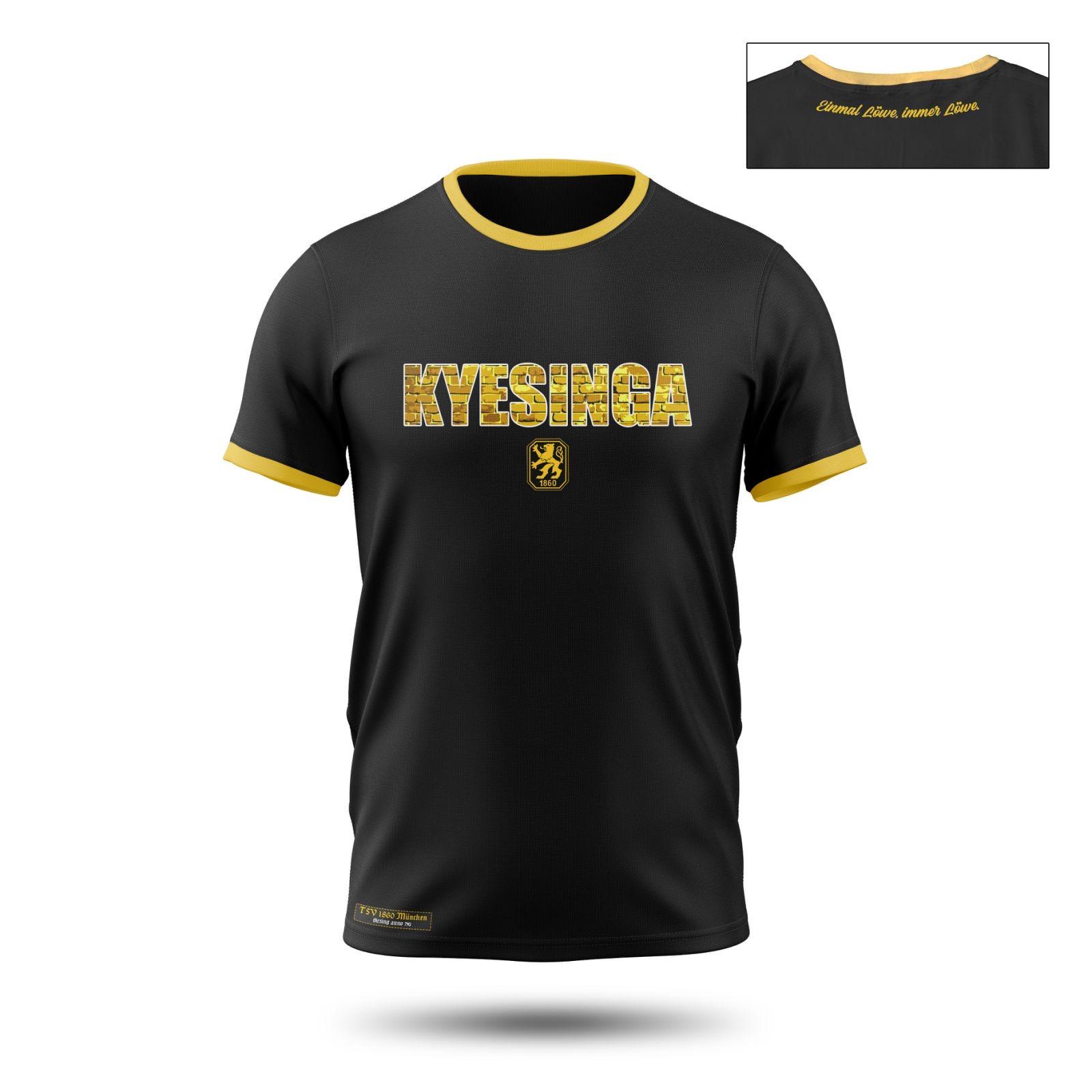 T-Shirt Kyesinga schwarz