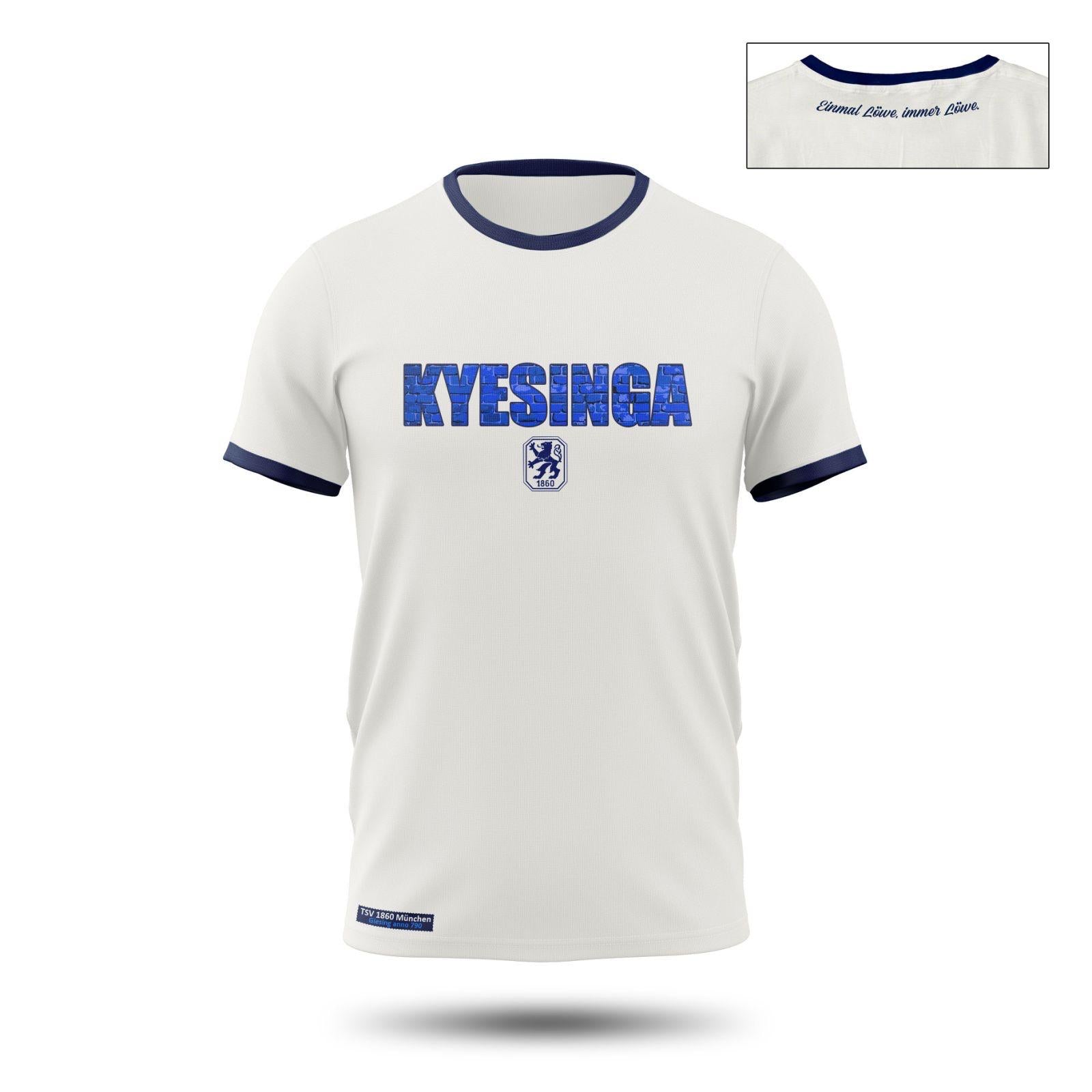 T-Shirt Kyesinga cremeweiß