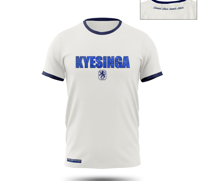 T-Shirt Kyesinga cremeweiß