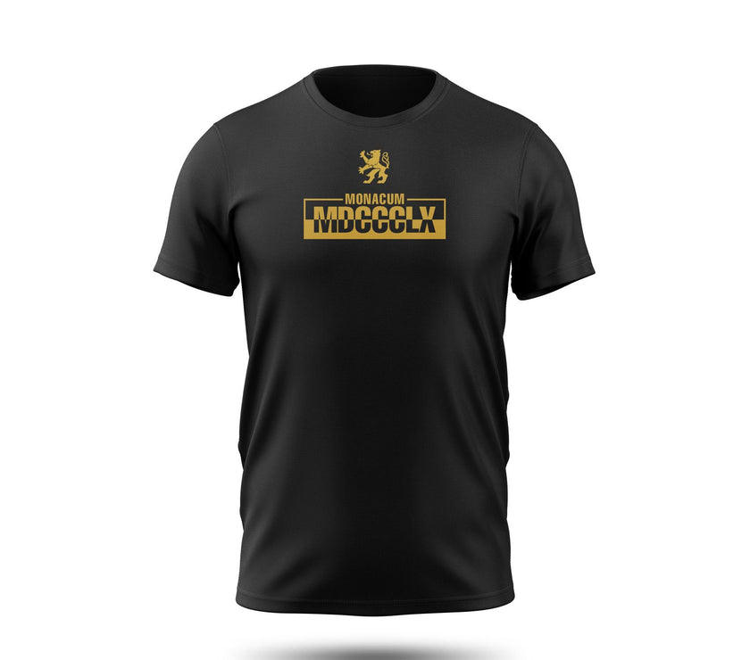 T-Shirt Monacum schwarz