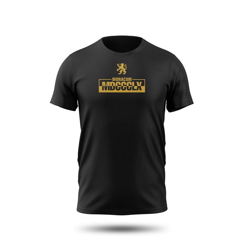 T-Shirt Monacum schwarz