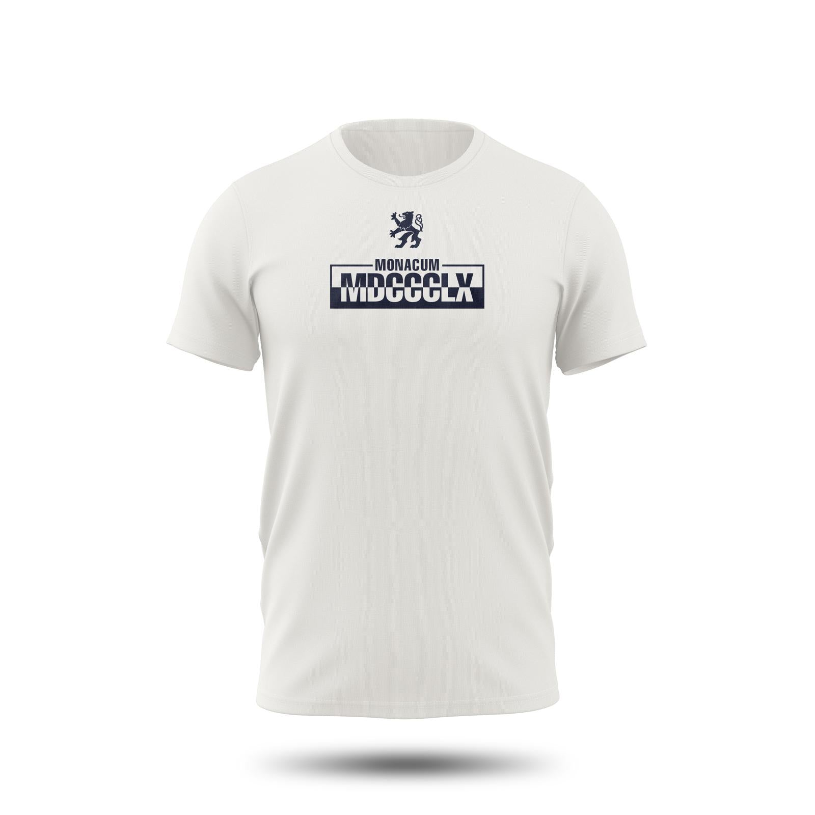T-Shirt Monacum cremeweiß