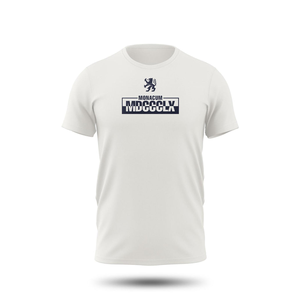 T-Shirt Monacum cremeweiß