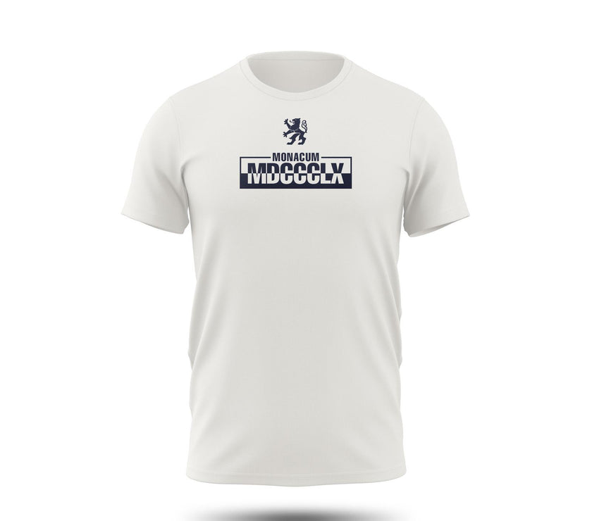 T-Shirt Monacum cremeweiß