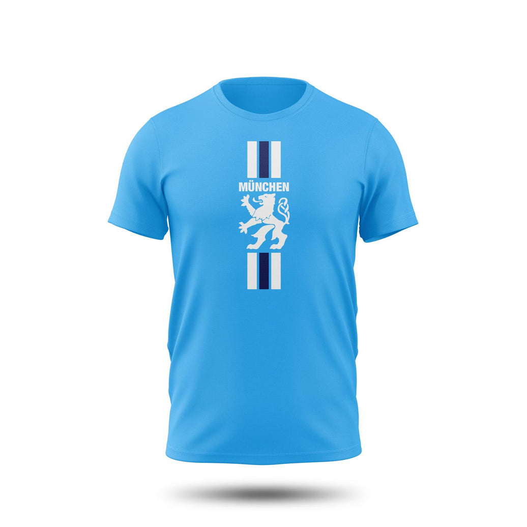 T-Shirt Stripes hellblau