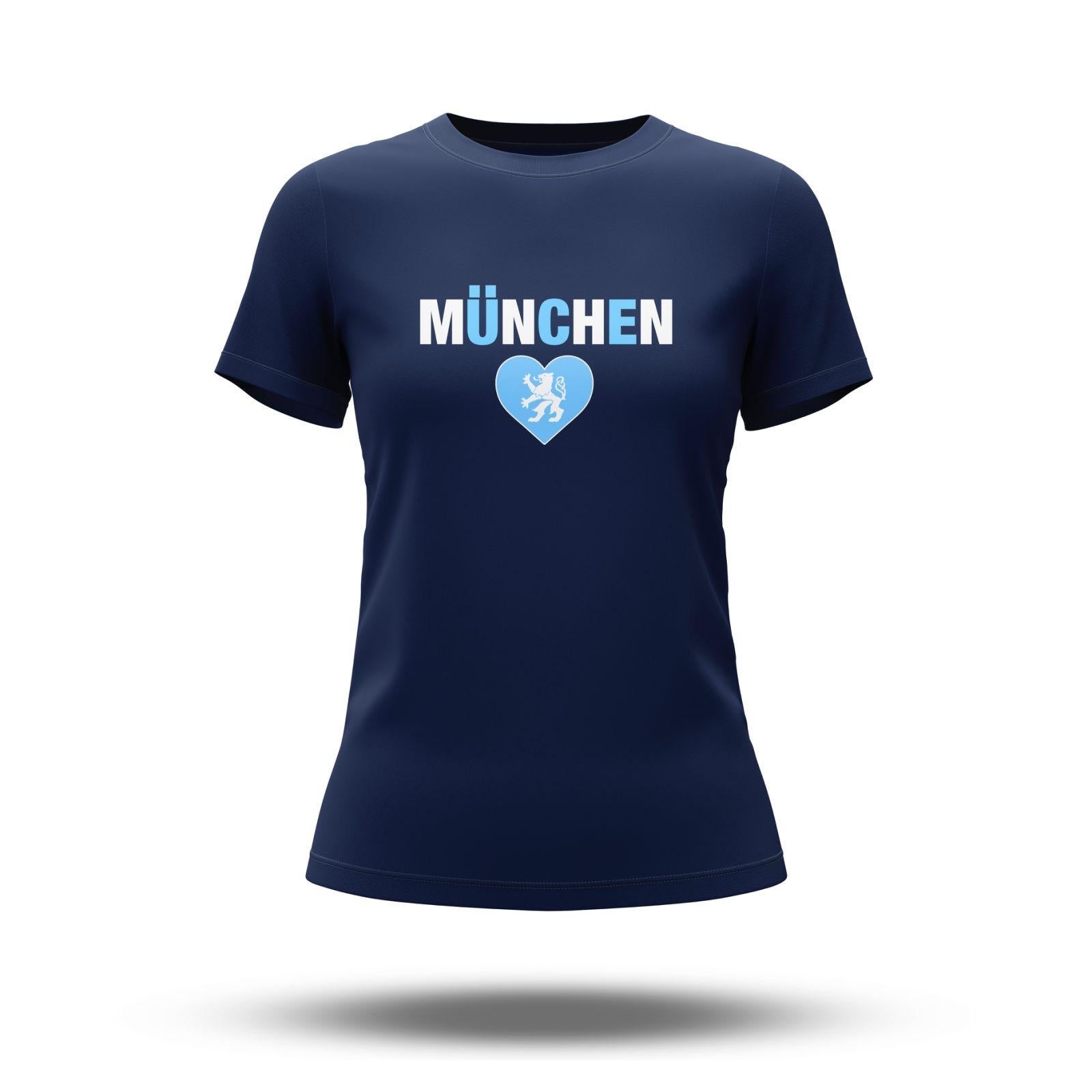 Lady T-Shirt München Herz