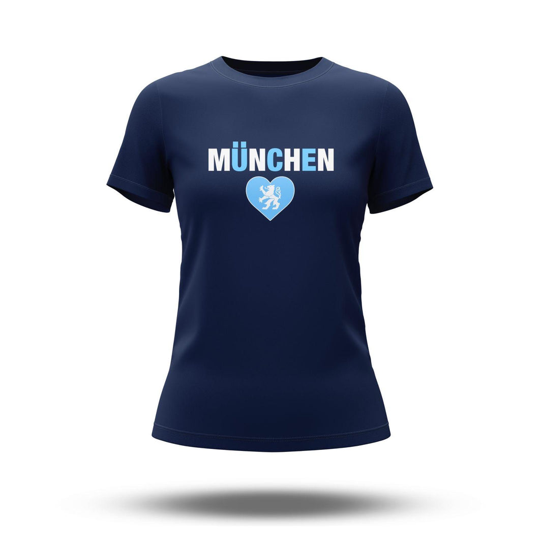Lady T-Shirt München Herz