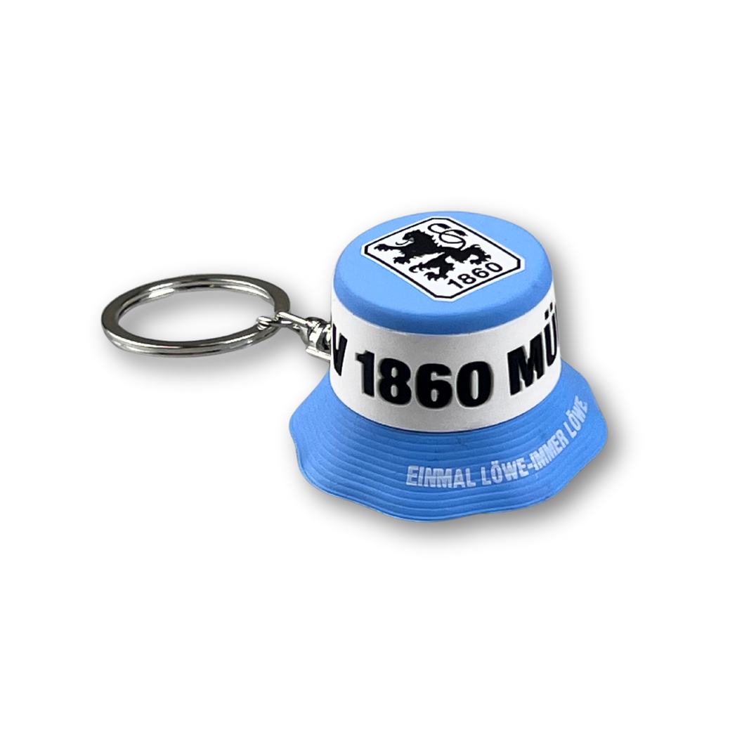 Schlüsselanhänger Fischerhut mit Flaschenöffner