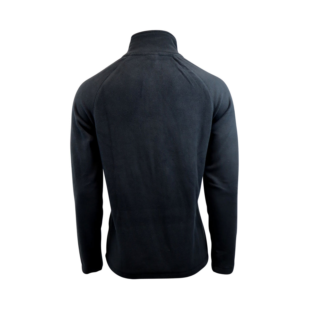 Fleecejacke Emblem schwarz