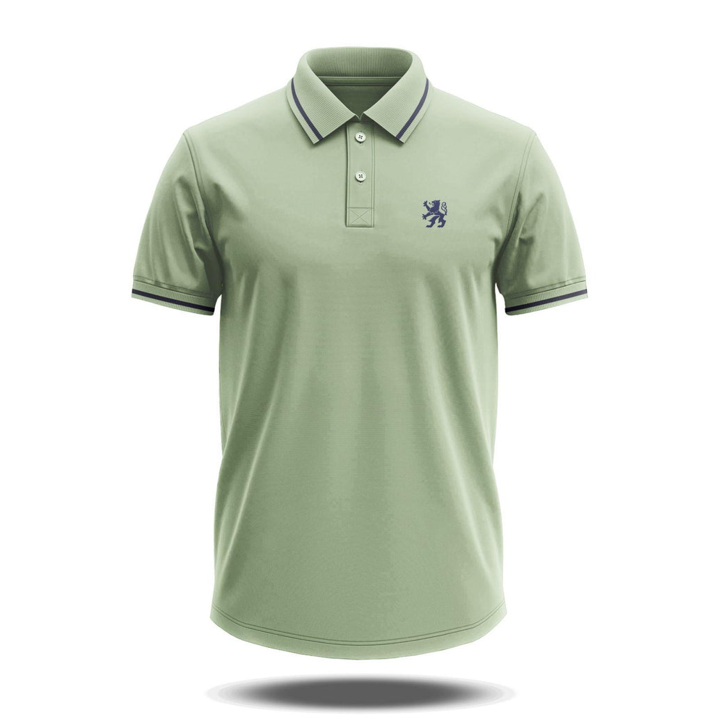 Poloshirt Retro pistazie
